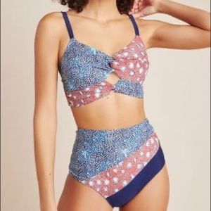 Anthropologie Jai Vasicek high waisted bikini